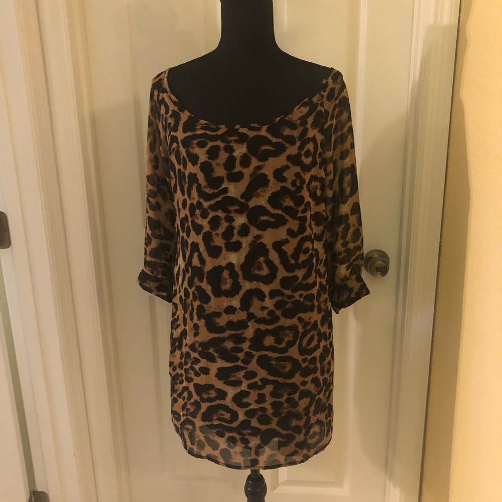 Darling Leopard/Cheetah Dress